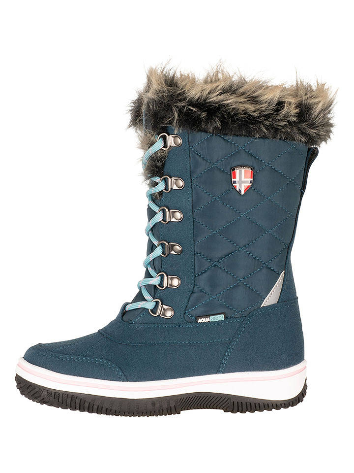 Trollkids Winterstiefel "Holmenkollen" in Blau - 38