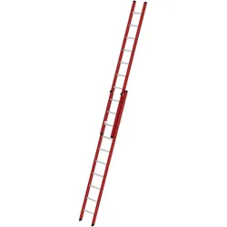 Munk Sprossen-Schiebeleiter 2-teilig GFK/Alu ohne Traverse - 035110