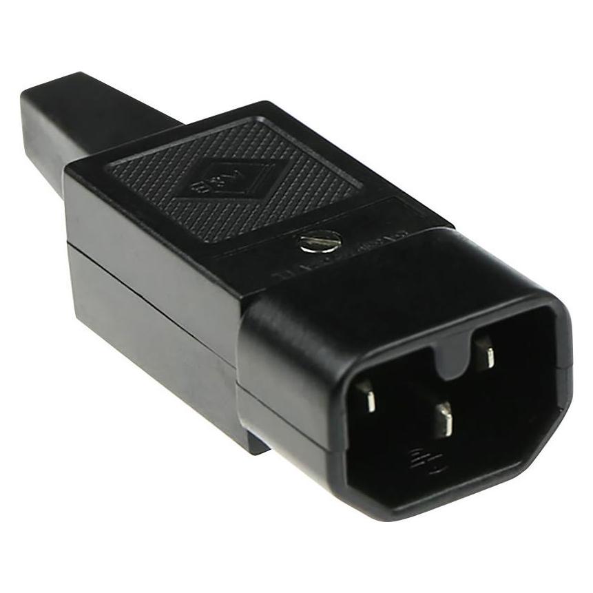 MPE-Garry C16 Power connector male for 120 C (42R042311)