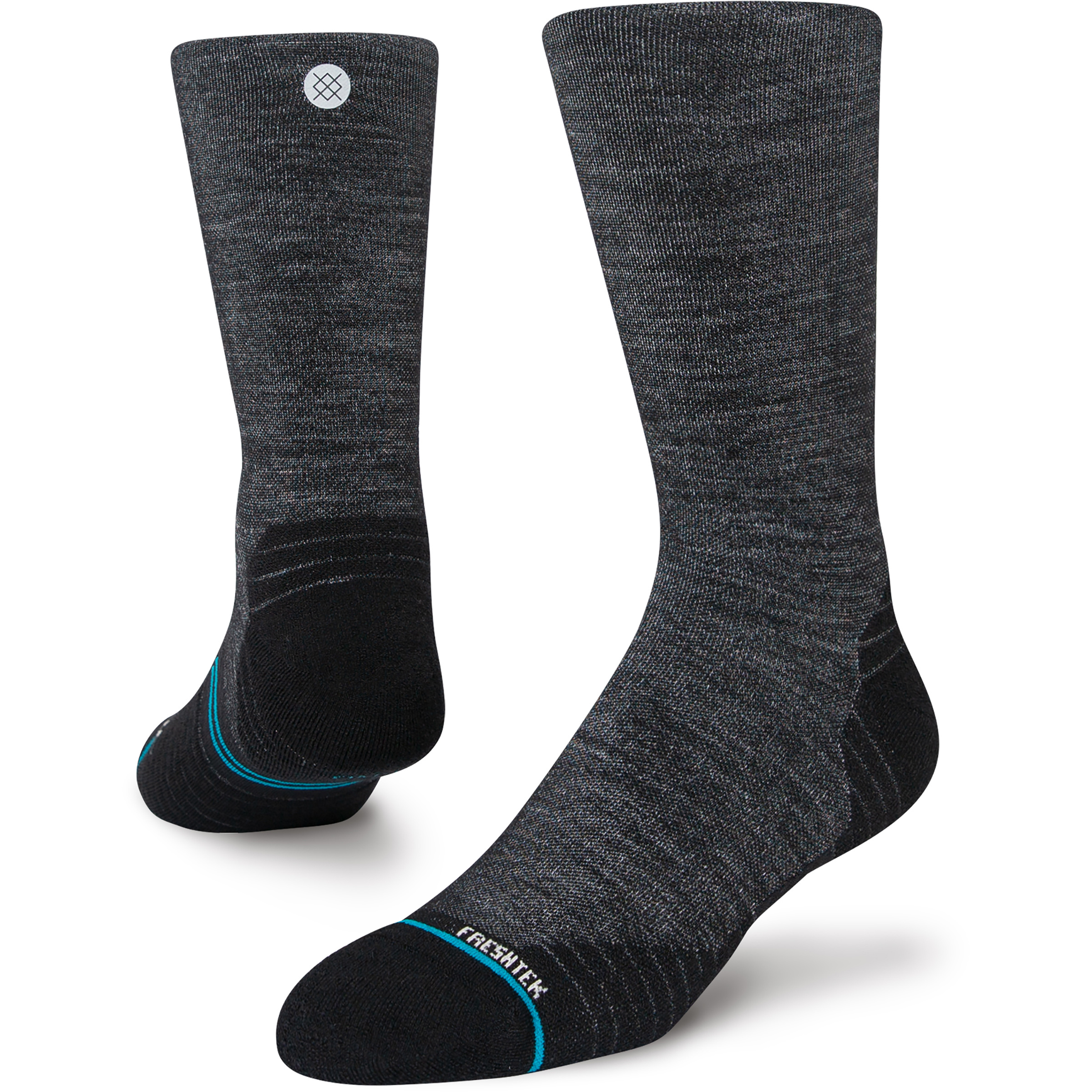 Stance Run Light Crew Laufsocken schwarz Größe 38 Trailrunning | Laufen Elastisch