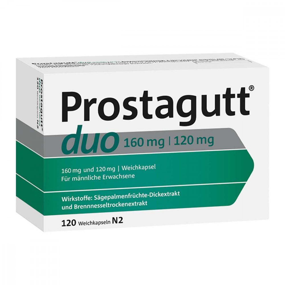 Dr.Willmar Schwabe GmbH & Co.KG Prostagutt Duo 160mg/120mg 16151764