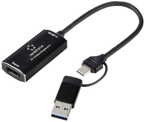 Renkforce RF-4KVC-100 Video Capture System USB Plug und Play