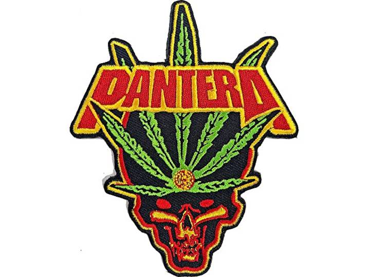 Pantera - Leaf Skull [WOVEN PATCH]