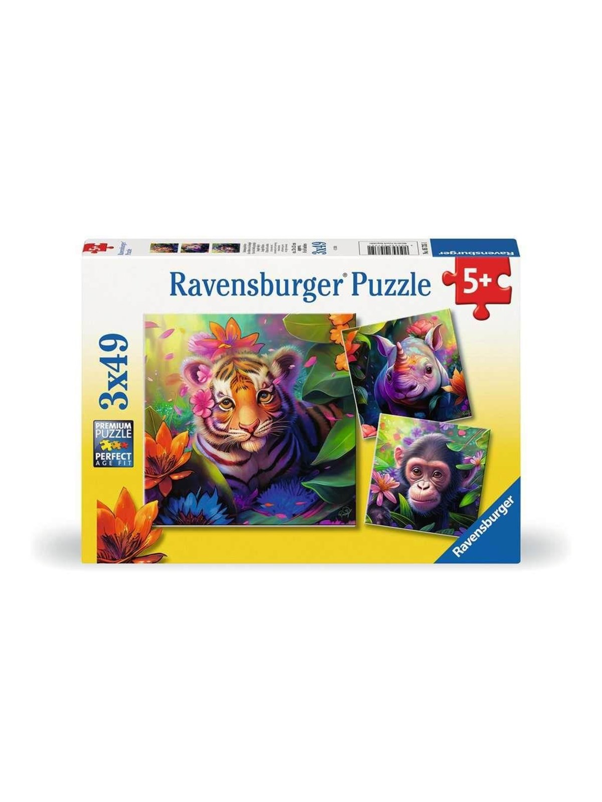 Ravensburger Jungle Babies 3x49p
