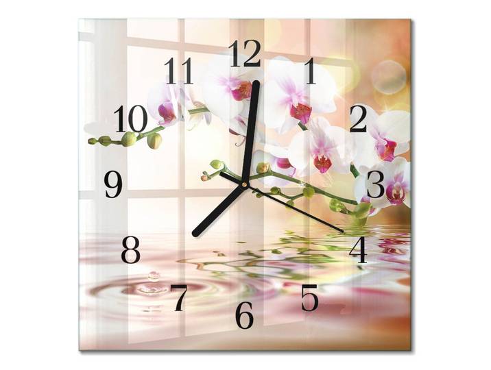 WANDUHR 30x30 cm - Orchidee