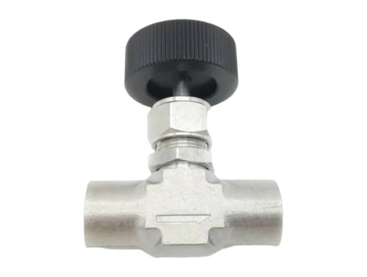 IONQXIDLD 1 PCS SS316L Nadelventil NV-F/M Mit Gewinde Hochdruck 1/8 inch 1/4 inch 3/8 inch 1/2 inch 3/4 inch -40~200(NV-03M NPT3-8inch Type 1)