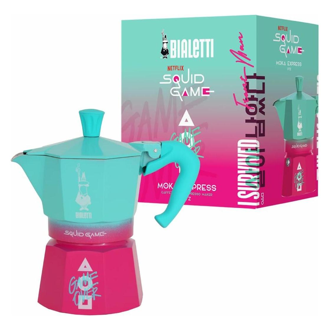 Bialetti Moka Express Squidgames (3 Tassen) (0005391)