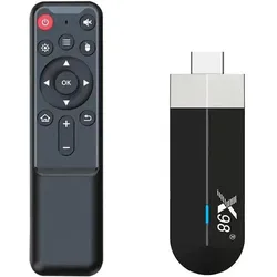 Riff X98 S500 Mini TV Stick (32 GB, Android 11), Streaming Box, Schwarz