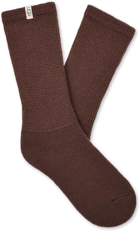 UGG  - W Shealy Cozy Crew Burnt Cedar - Chaussettes