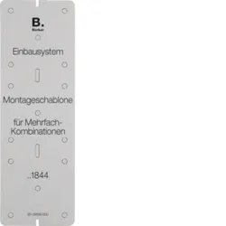 Berker EB-Montageschablone 91844