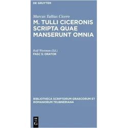 Orator, Sprachbücher von Marcus Tullius Cicero, Rolf Westman