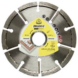 Klingspor 330630 DN 600 U Supra Diamanttrennscheibe Durchmesser 80 mm Bohrungs-Ø 22.23 mm Estrichfugen, Putz, Gasbeton 1 St.