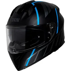 IXS 217 2.0, Integralhelm - Matt Schwarz/Grau/Türkis - L