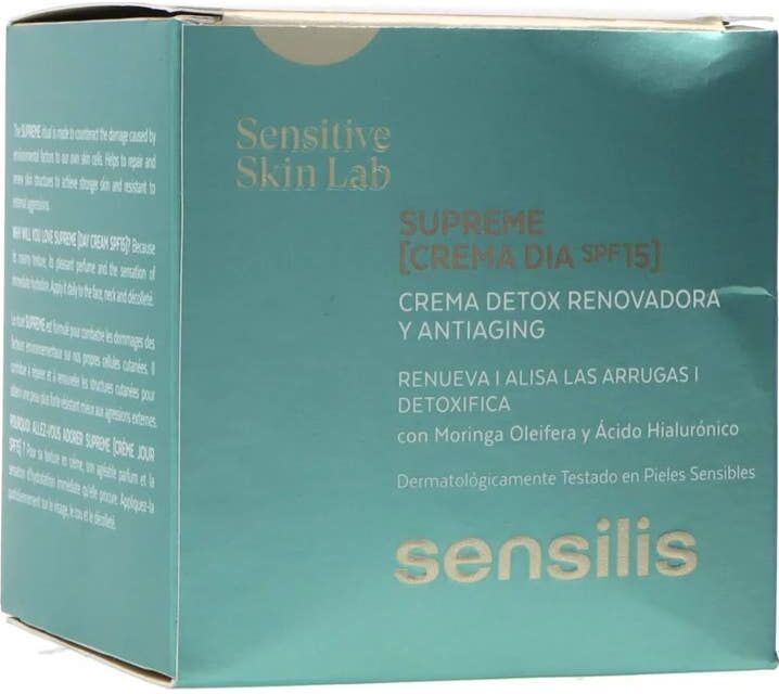 Sensilis Supreme [Day Cream SPF15] Crema Detox Renovadora y Antiaging 50ml