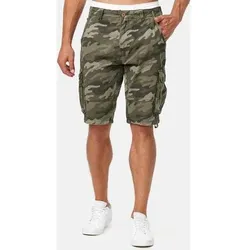 INDICODE Shorts Cargo Monroe Cargo, Größe M in Grün Grün
