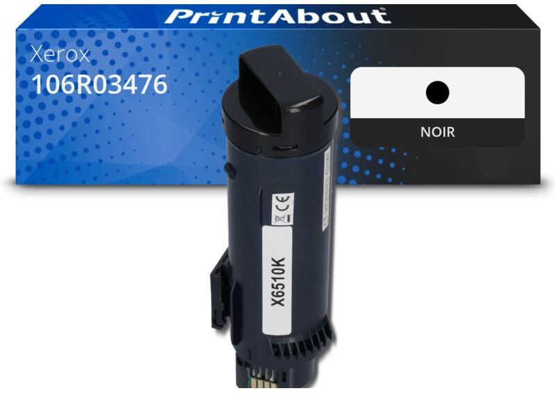 PrintAbout Toner compatible Xerox 106R03476 - Noir Noir