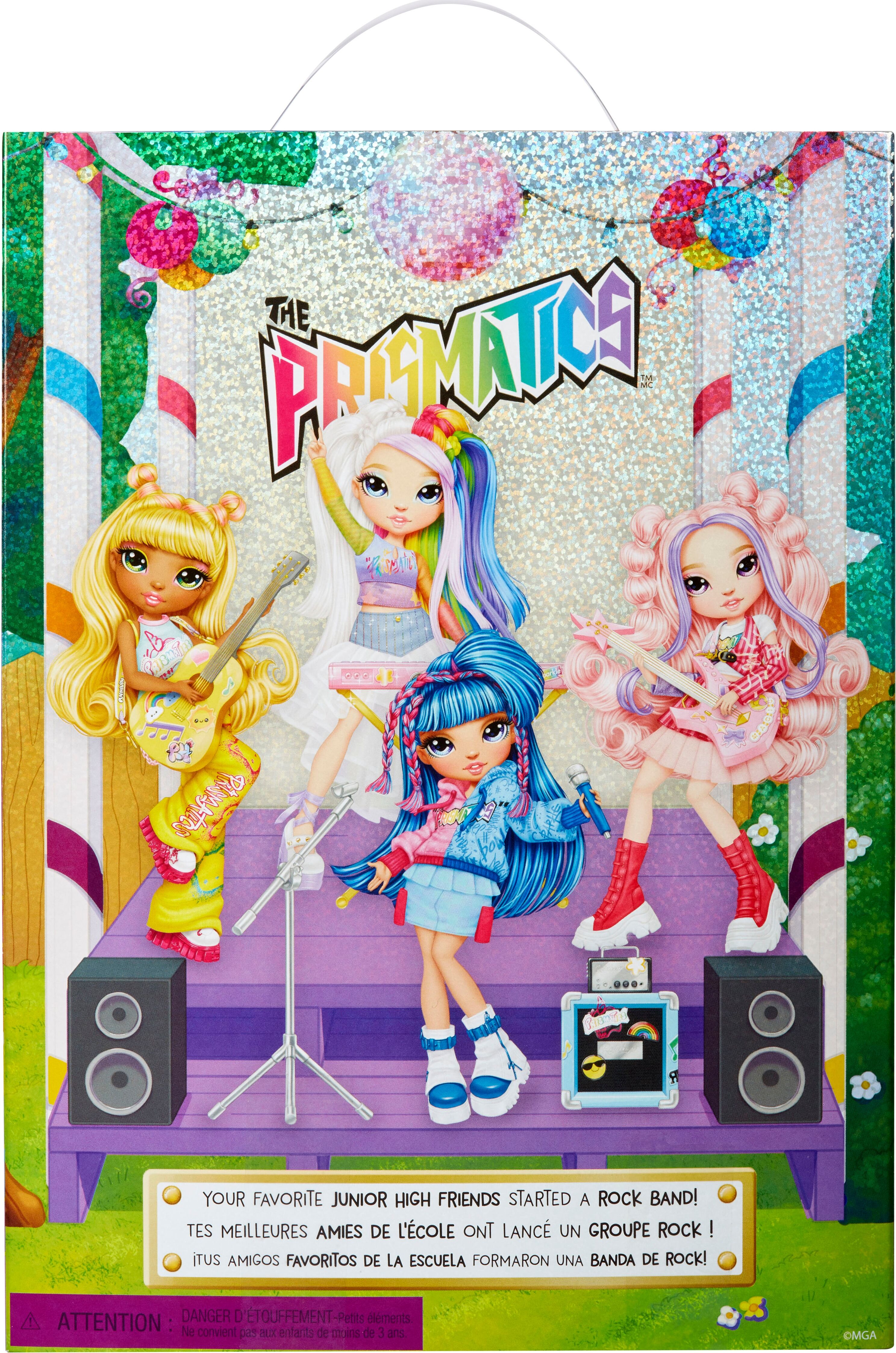 Anziehpuppe RAINBOW HIGH "Jr High Rockband Fashion Dolls - Skyler", bunt, Puppen, Kinder, Anziehpuppe