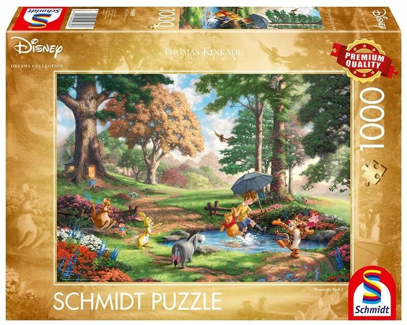 Schmidt Puzzles Disney - Winnie l'ourson - 1000 pcs