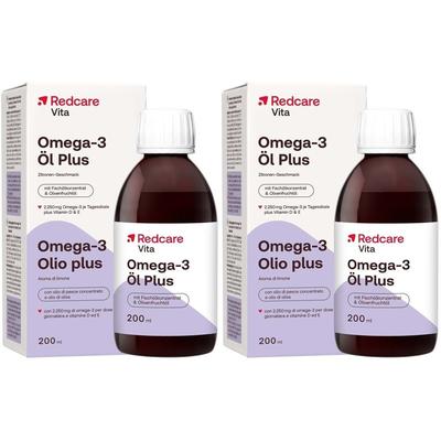 Redcare Vita Omega-3 Öl Plus x2 2x200 ml