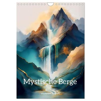Mystische Berge (Wandkalender 2026 DIN A4 hoch), CALVENDO Monatskalender