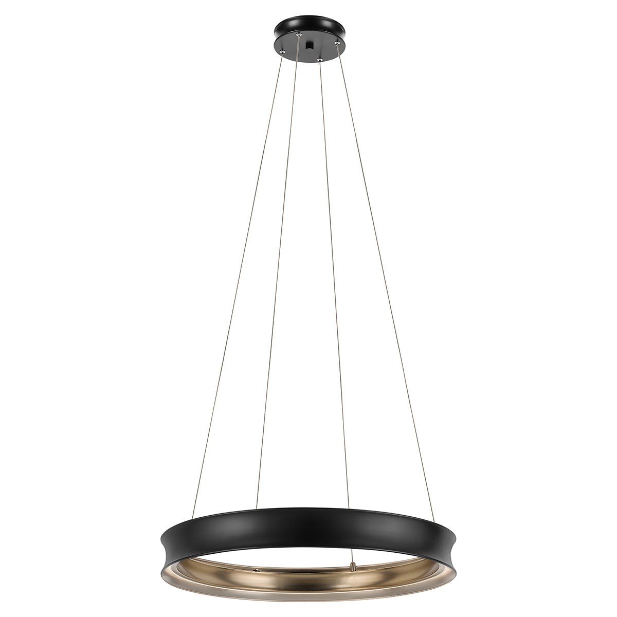 Elstead Lighting Larousse LED Pendelleuchte medium (schwarz) schwarz KL-LAROUSSE-LED-M-BKB