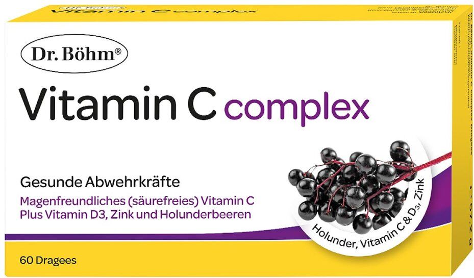 Dr. Böhm Vitamin C complex Dragees 60stk