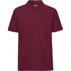Neutral Herren Bio Piqué Polo O20080 bordeaux S