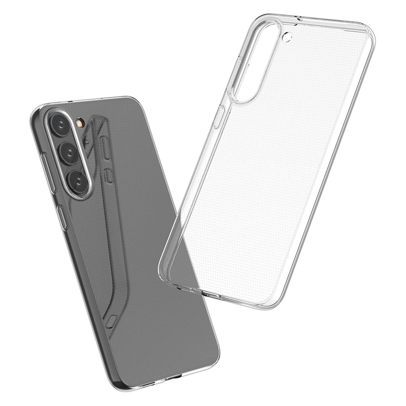 Hurtel Ultraklare 0,5-mm-Hülle für Samsung Galaxy S23+, dünne Abdeckung, transparent (Samsung Galaxy S23+) (1404978613)