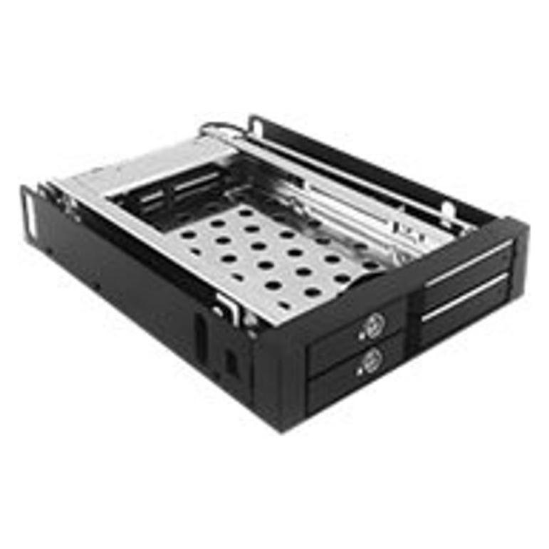 Icy Box Wir-Ra. 2x2,5" SATAI-III in 3,5" IB-2227StS (b) (20918)