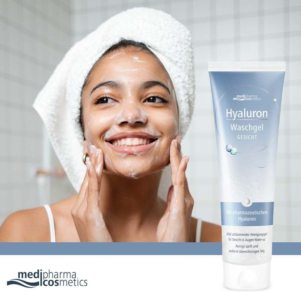 medipharma cosmetics Hyaluron Waschgel 2x 2x150 ml Gel