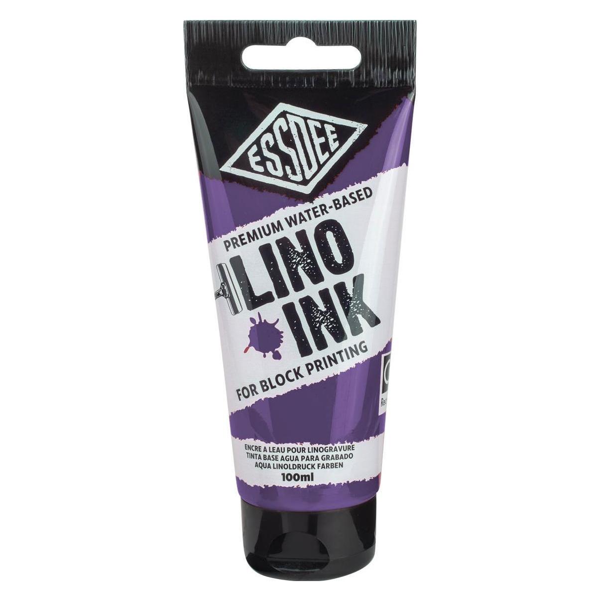 Essdee Linoldruckfarbe violett 100ml (100 ml) (LPI/07R100)