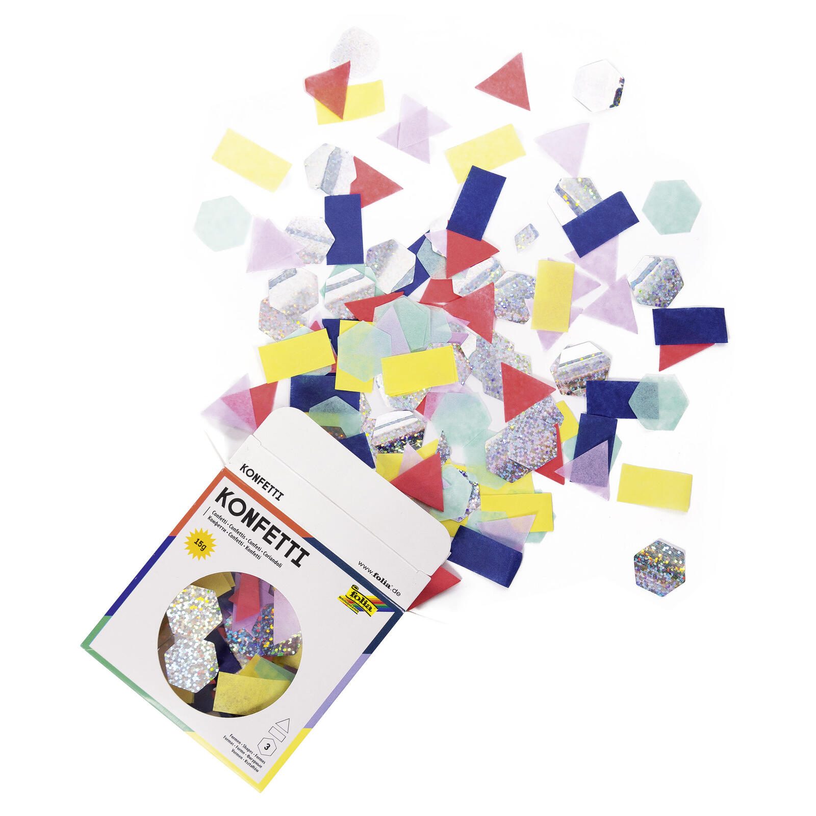 folia Konfetti Modern Chic bunt 45203