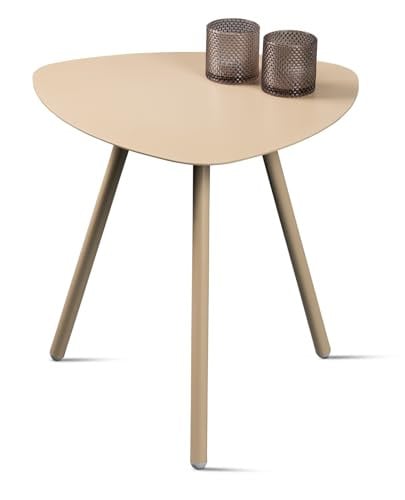 M2 Kollektion Bijzettafel Mira Beige B/D/H: 50 x 50 x 50 cm
