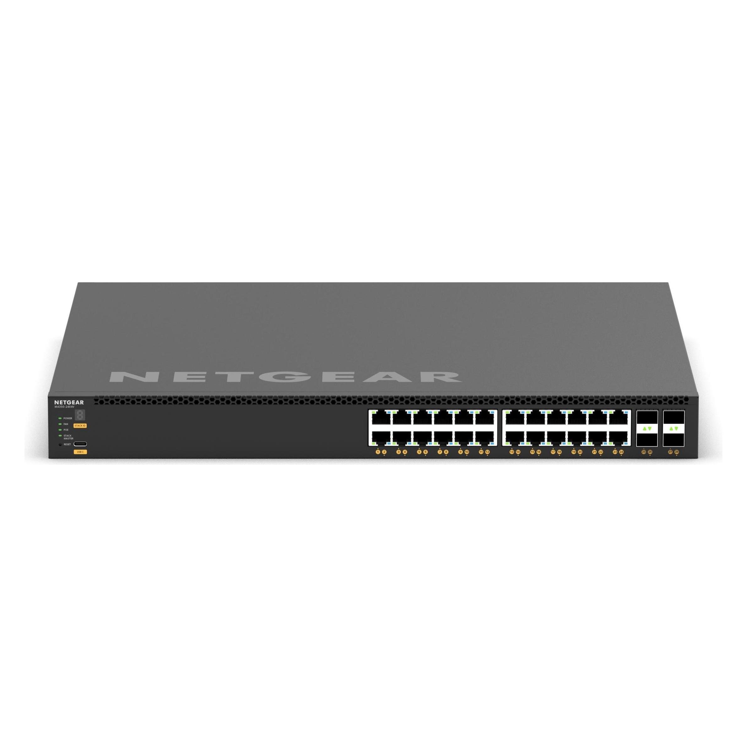 Netgear 28PT M4350-24X4V Managed Switch (28 Ports) (XSM4328CV-100NES)