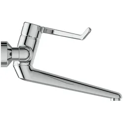 Ideal Standard Ceraplus Einhebel-Wandwaschtischsicherheitsarmatur Chrom, Ausladung 250 mm, Hebel 230 mm, S-Anschluss, nicht absperrbar