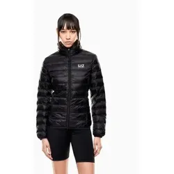 EA7 für Damen. 7W000473_AF12477 Puffer Core Lady Jacke Schwarz (S), Lässig, Sportlich, Sportbekleidung, Multisport, Polyester
