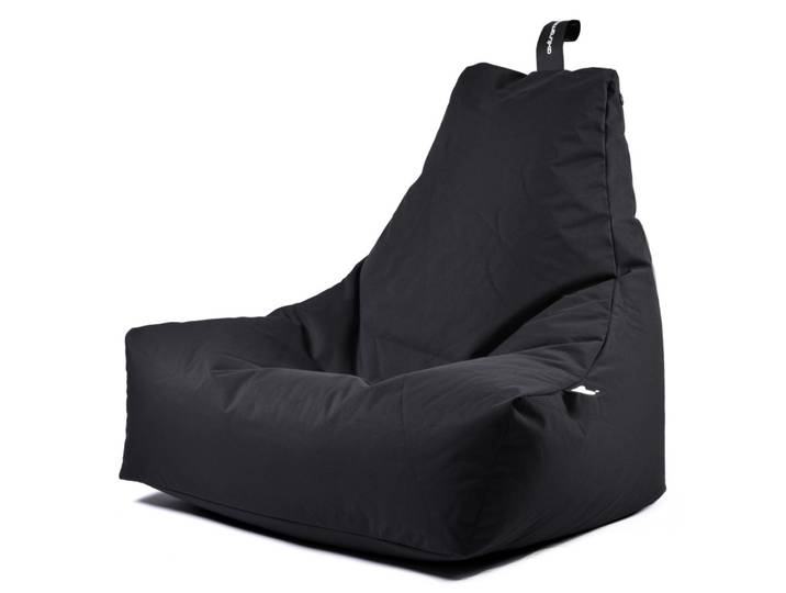 b-bag extreme lounging Sitzsack mighty-b Black In & Outdoor