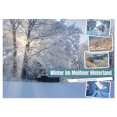 Winter im Meißner Hinterland (Wandkalender 2027 DIN A3 quer), CALVENDO Monatskalender