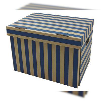 VEPATIM Archivbox 400x320x290mm gestreift extrem stabil bis 250kg stapelbar