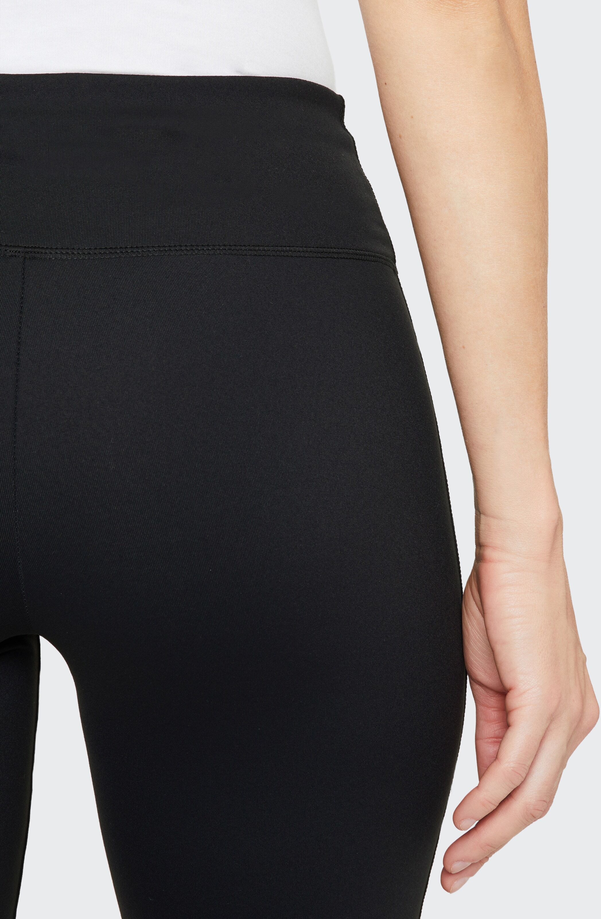 Funktionstights JOY SPORTSWEAR, Damen, Gr. 42, N-Gr, schwarz, Obermaterial: 88% Polyamid, 12% Elasthan, Hosen Funktionstights, für Laufen und Sportmode, schwarze Grundfarbe schwarz 42, N-Gr
