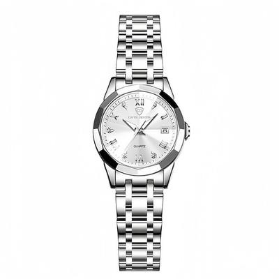 Damen Uhr Damen Charme Luxus Uhr Diamantdekoration Kalenderfunktion Nachtlichtanzeige Damenmode Lässig Uhr beste Damenaccessoires und beste Auswahl für Geschenke zum Muttertag