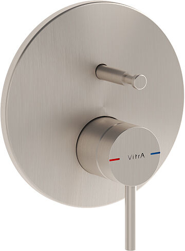 Vitra Origin bain/douche à encastrer, nickel brossé