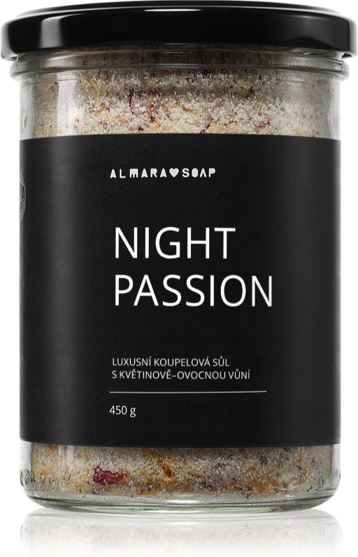 Almara Soap Bath Salt relaxing bath salt with aroma Night Passion 450 g