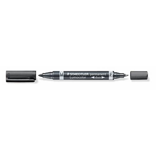 Staedtler Lumocolor duo 348 348-9 Permanentmarker Schwarz wasserfest: Ja