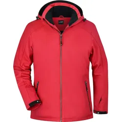 James & Nicholson Damen Wintersport Softshell Jacke Softshell-Jacke JN1053 red L