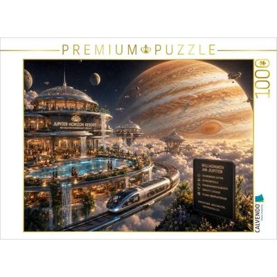 CALVENDO Puzzle Jupiter Horizon Resort | 1000 Teile Lege-Größe 64x48cm Foto-Puzzle für glückliche Stunden