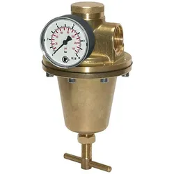 Druckregler für Wasser, inkl. Manometer, G 1", 0,5 - 10 bar