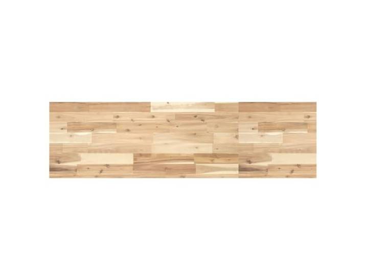 Wandregal 160x40x4cm unbehandeltes Akazienholz Massivholz Holzmaserung, raue Oberfläche, horizontale oder vertikale Montage, Küche, Badezimmer, Wohnzimmer, Schlafzimmer, Arbeitszimmer