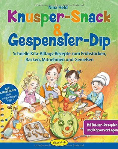Nina Held - Knusper-Snack & Gespenster-Dip: Schnelle Kita-Alltags-Rezepte zum Frühstücken, Backen, Mitnehmen und Genießen - Preis vom 10.10.2026 11:48:34 h