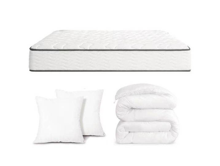 Sleivant Matelas 160x200 Matelas Forfait 2 Personnes 16cm Épaisseur